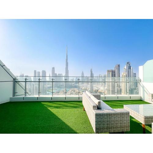 Panoramic Burj Khalifa View Luxury 2BR Penthouse