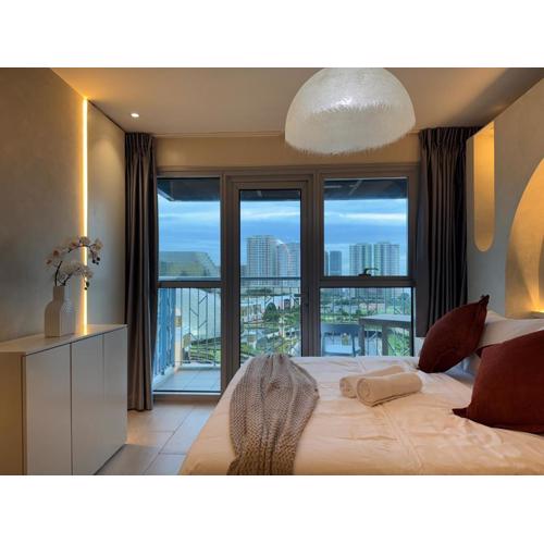 Panoramic Landscape Seaview, 2BR, near Airport, 11m