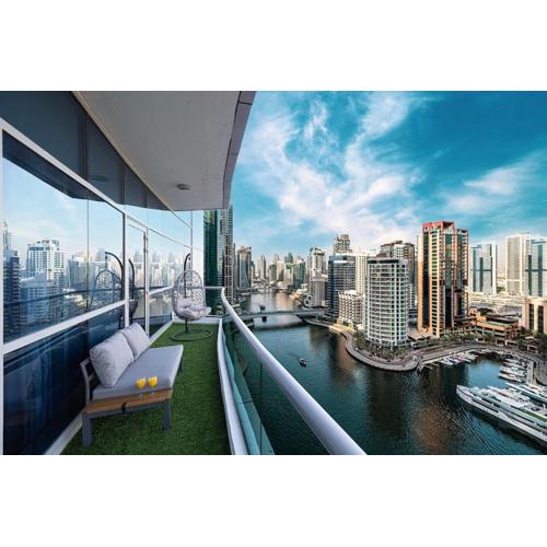 Panoramic Marina View - 1BR - Walk to the beach