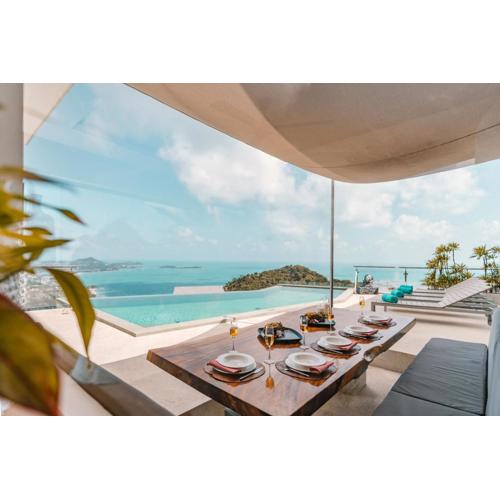 Paradise Villa Eden - Infinity Pool with Sea View in Samui