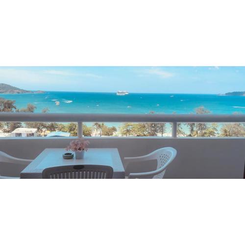 PATONG TOWER SEA FACING HIGH FLOOR New Bathroom