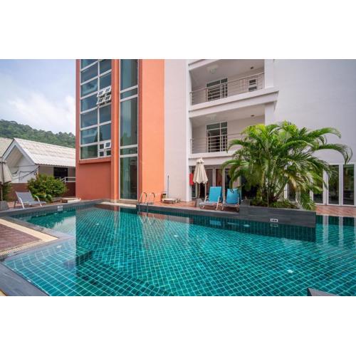 Patong612精装一卧公寓 电梯泳池健身房 步行夜市海滩