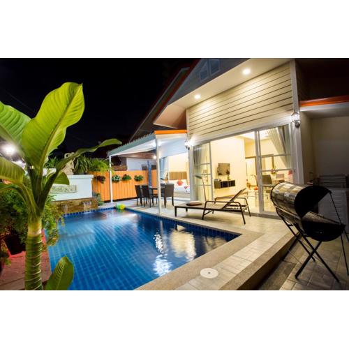 Pattaya Pool Villa 39B 300 mater to beach gate