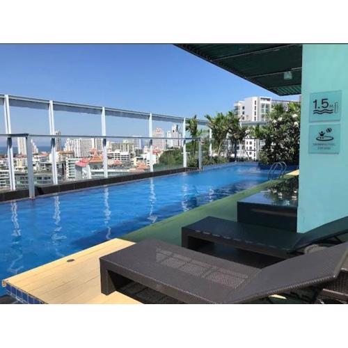 Pattaya Treetops 904 가성비콘도 인터넷수도무료 전기유료