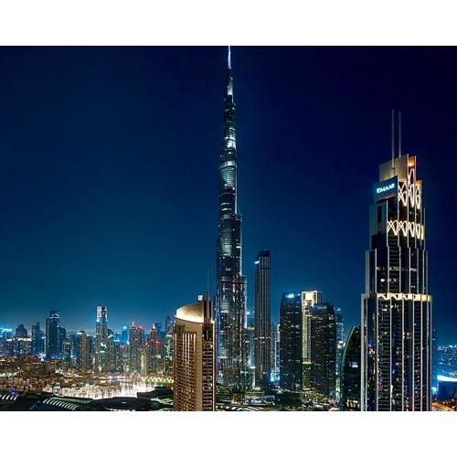 Peaceful Dunes 1 - Burj Khalifa & Dubai Mall