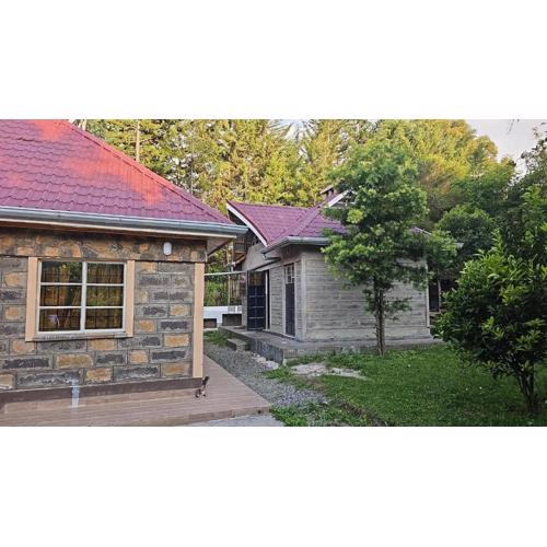 Peaceful Farm House facing the Aberdares