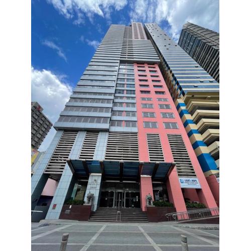 Pearl Of The Orient Tower, in front of US Embassy