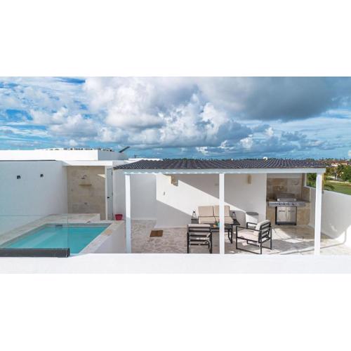 Penthouse con picuzzi privado y barbacoa en Bávaro