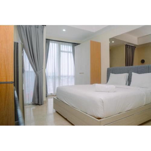 Pleasant and Simply Studio Room Menteng Park Apartment By Travelio