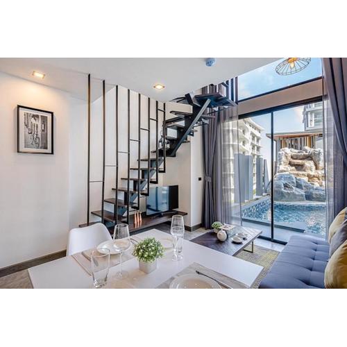 Pool Access Utopia Loft, just 10 min from Nai Harn Beach, UTL A116