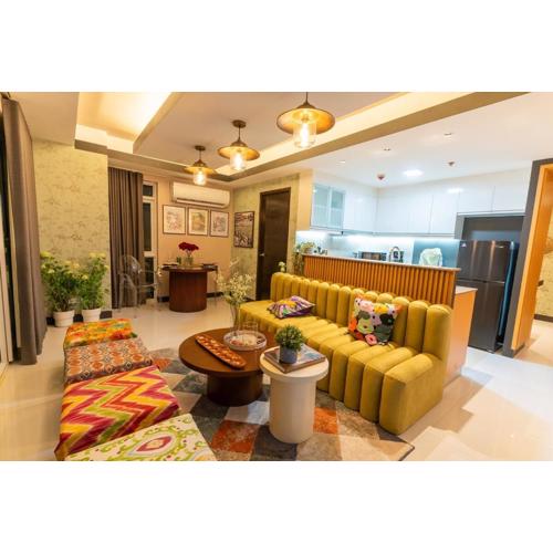 Premium 1BR suite Modern Filipino at BGC w balcony
