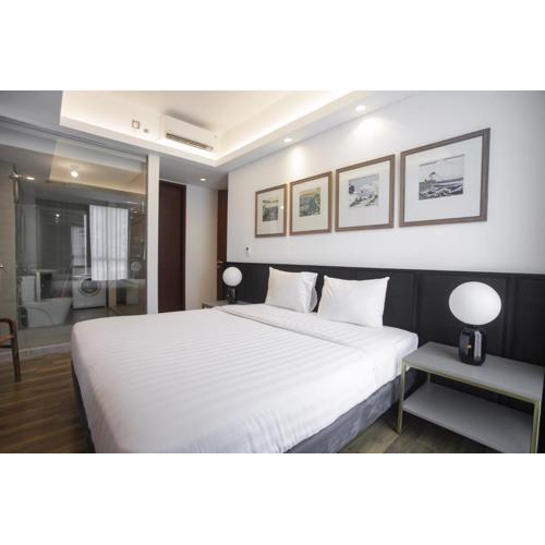 Premium 2BR Apartment near Marvell City Mall at The Linden By Travelio