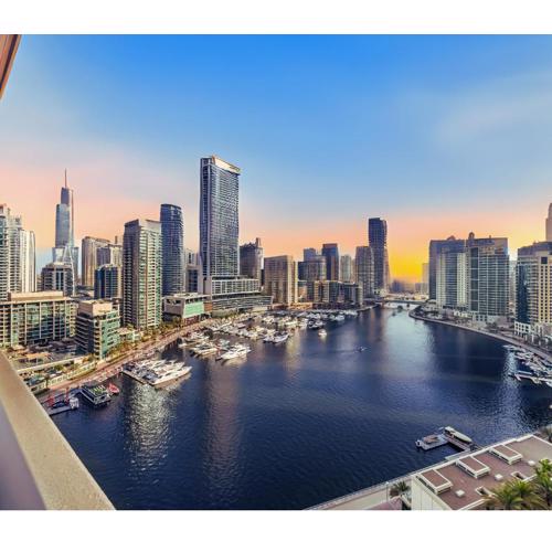 Premium One-Bedroom Apartment with Spectacular Marina View & Private Balcony by Dejaview Stays