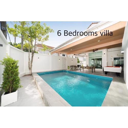 Prime Patong-5BR-6BR pool villa See photo BEFORE BOOK