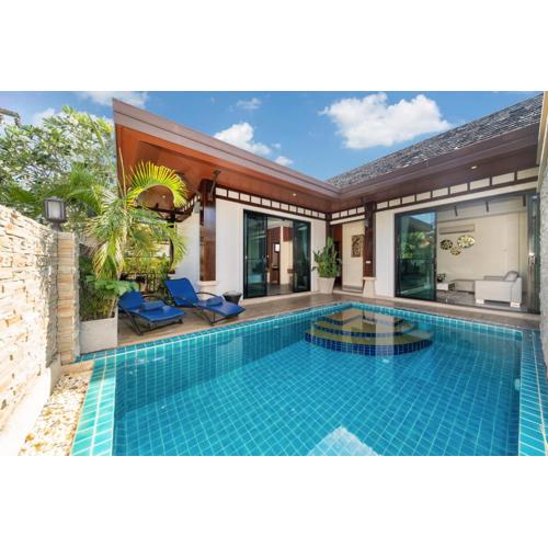 Private 2BR Pool Villa 2D15 in Gated Residences Rawai VIP Villas near Kids Park