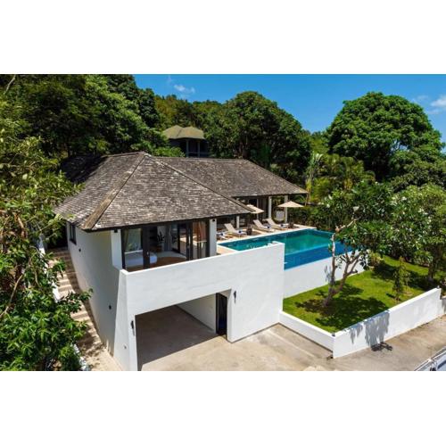 Private pool, sunset seaview villa.