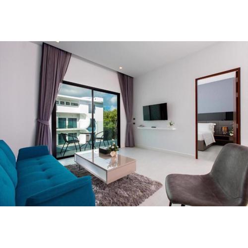 Private Pool View 1BR Apartment in Naiharn Residence near Beach, UTN D502