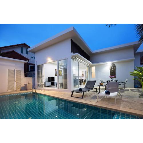 Private Pool Villa 2BR near gym and spa - Villa Green 9