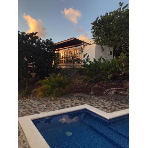 Private studio with stunning ocean views at Villa Tranquila