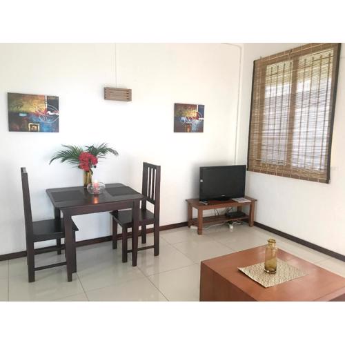 Quiet apartment in Pereybere, 50 m² with shared pool