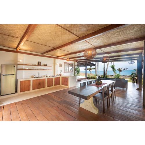 Rare Beachfront Villa - 2BR - 6 Pax Private Pool on Tuason Surf Spot