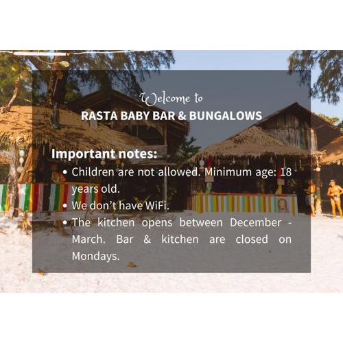 Rasta Baby Bar & Bungalows - Suitable for young travelers