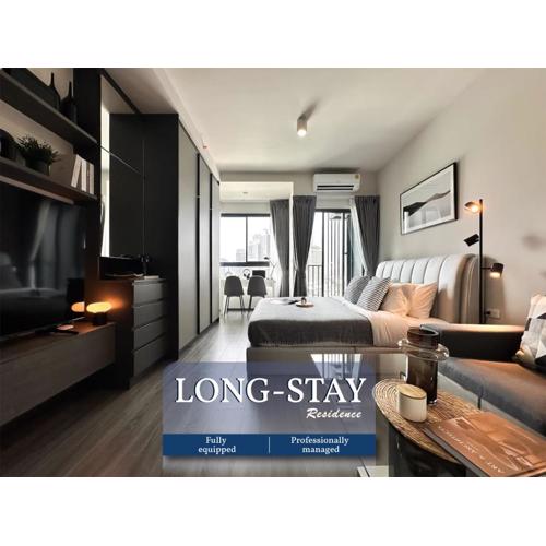 Refined High-Rise 1BR - Fast Wifi - BTS Phra Khanong