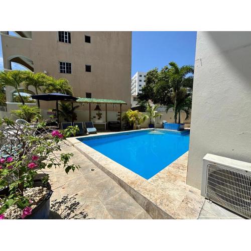 Residential Amanda del Mar in front of the beach