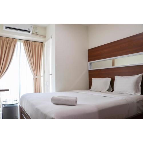 Restful 1BR without Living Room Grand Kamala Lagoon Apartment By Travelio