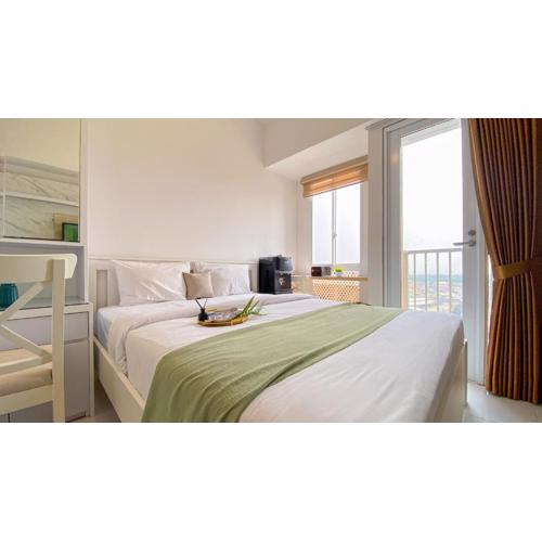 Restful Studio Apartment at Tokyo Riverside PIK 2 By Travelio