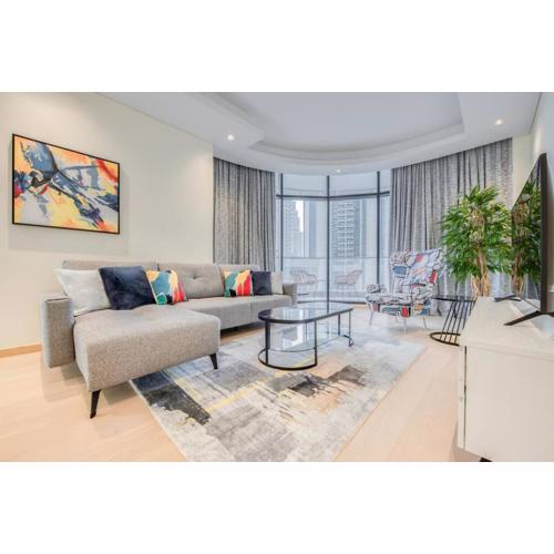 RH - Beautiful & Spacious furnished 01 BR, Walk away from Dubai Mall