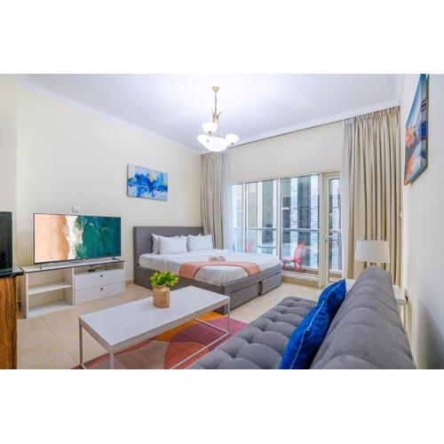 RH- Contemporary Studio, Downtown, Near Dubai Mall & Burj Khalifa