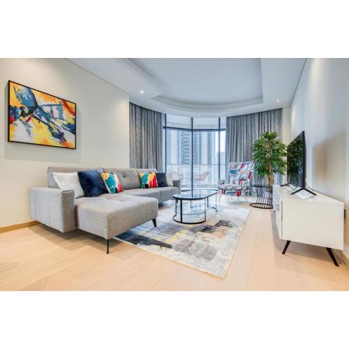 RH- Downtown Delight, Chic 01BR near Dubai Mall & Burj Khalifa, RP Heights
