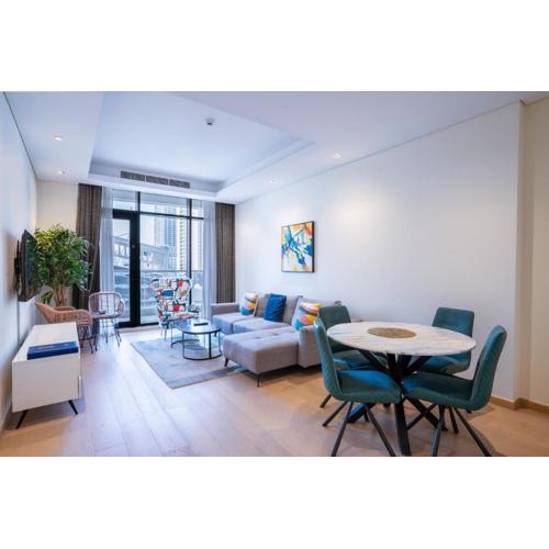 RH- Modern Comfort & bright 1BR near Dubai Mall, City Views