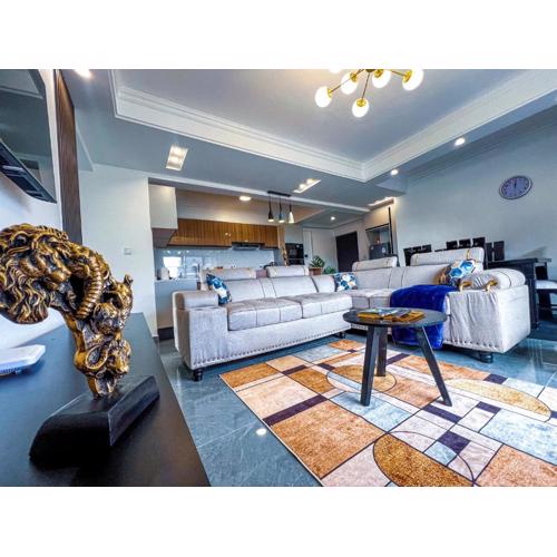 Riverside View Home --- Gym, Garden, Parking & Children play area