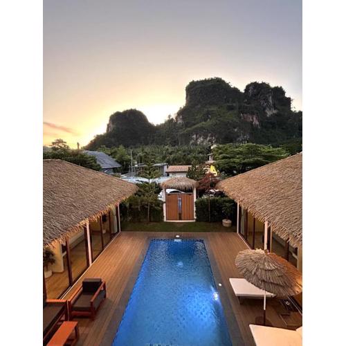 Rock reef aonang villa 2unit mountainview