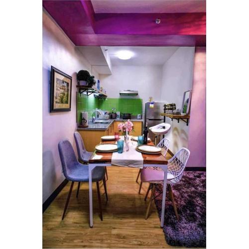 Romantic Purple 1-Bedroom 5-8 pax in CDO