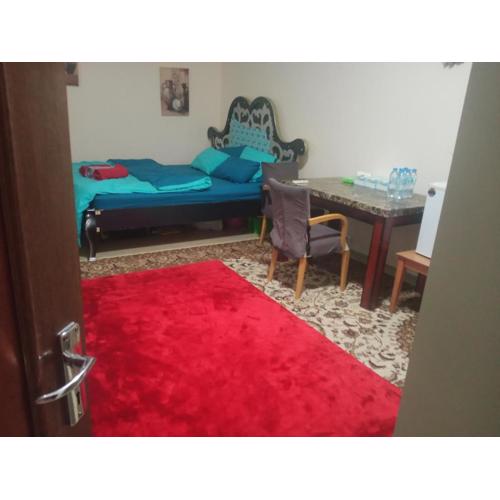 Room with attached bathroom