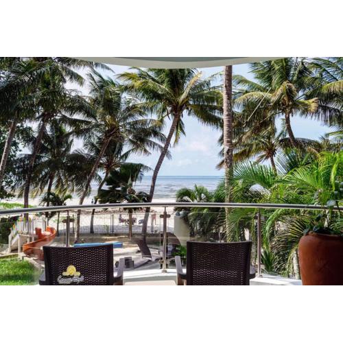 Rosy Sea Front Beach Condo