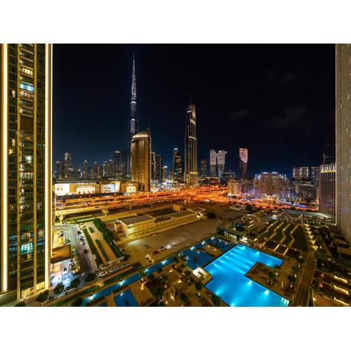 Royal Vista at Downtown Views II - Dubai City & Burj Khalifa Views - Brand New Luxury 2BR Apartment