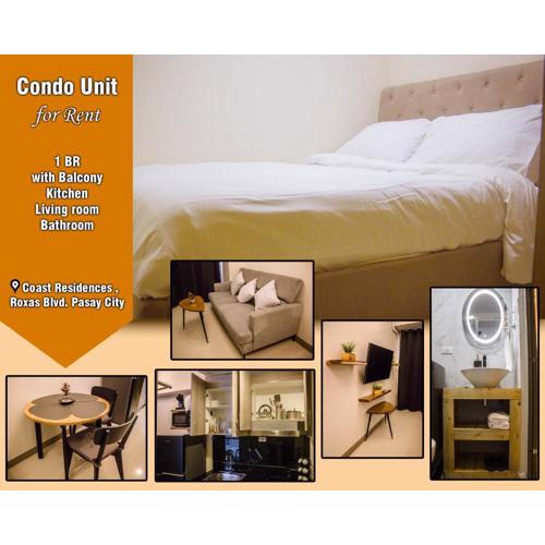 RQ Cozy One Bedroom Condo, Coast Residences Pasay