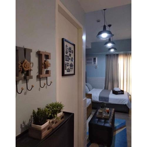 Rustic Industrial theme in front of Trinoma