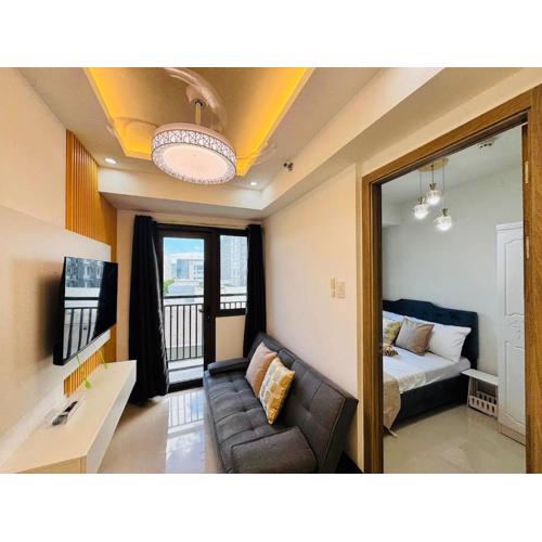 S Residences Room 830 1BR near SMX,SM ARENA,Airport,DFA by Prime Stay