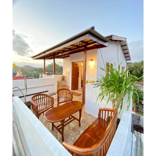 Sackstone rooftop villa