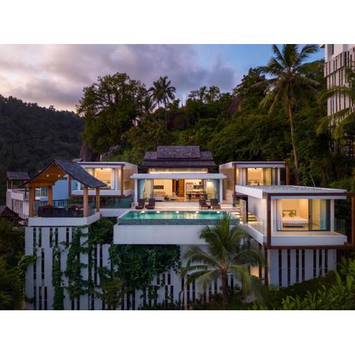 Samui Relax Airfreshing Privacy Modern Luxury Seaview Natural Rainforest Infinity Pool Villa With 3 Beds Suits With Housekeeper