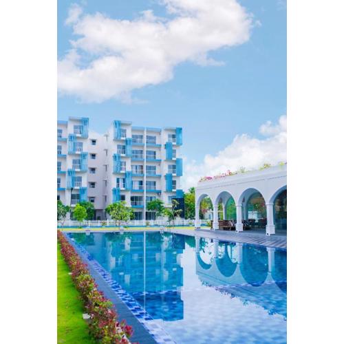 Santorini 2BR Resort Apt - Negombo Beach & Airport