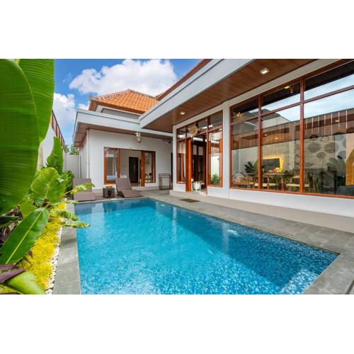 Saum - 10 Min To Beach, Tranquil Retreat with Private Pool