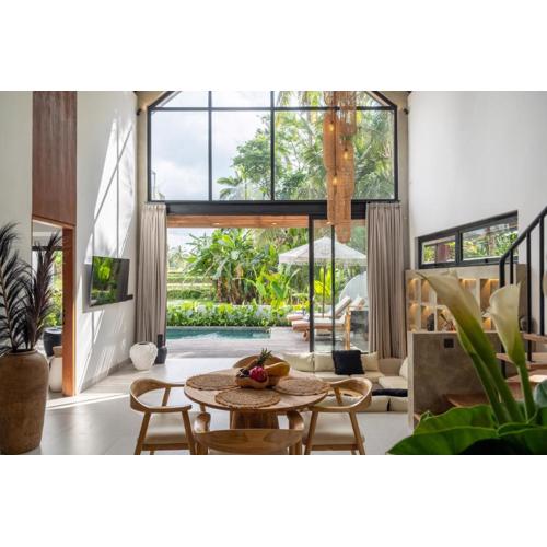 Sava Villa Ubud Rice Fields View