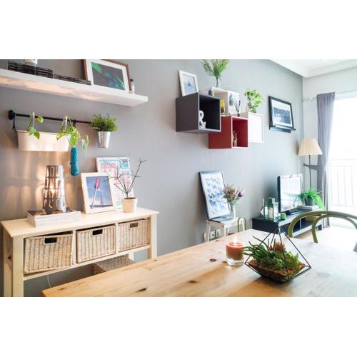 Scandi style flat in Central Jakarta, Gym & Pool