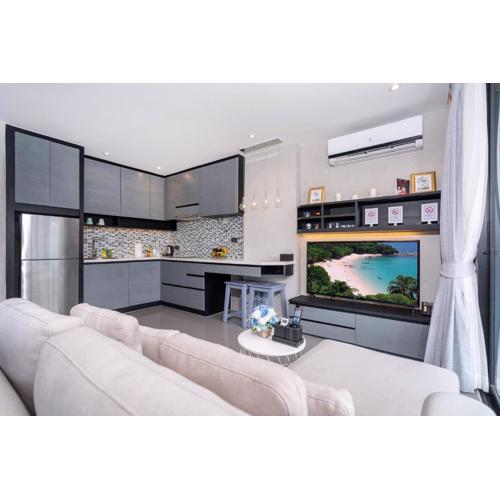 Scenic Hill View Apartment CTG P609 in Tropics Kamala residence, Great Facilities, Close to Beach and Fantasea